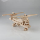 Elicopter din lemn - Delumani - Magazin Online Romanesc 