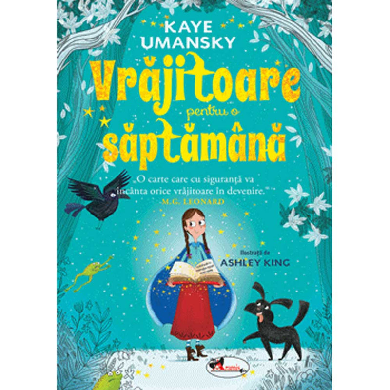 Vrajitoare pentru o saptamana - Kaye Umansky - Delumani - Magazin Online Romanesc 