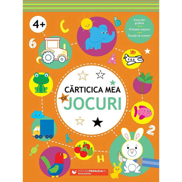 Carticica mea cu jocuri (4 ani+) - Ballon Media - Delumani - Magazin Online Romanesc 