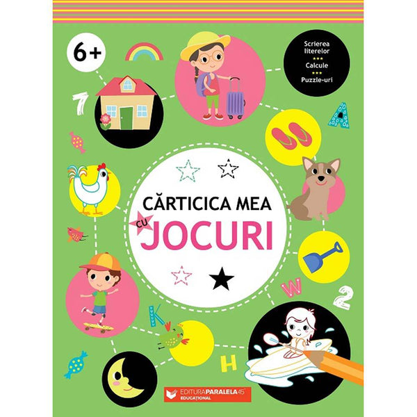 Carticica mea cu jocuri (6 ani+) - Ballon Media - Delumani - Magazin Online Romanesc 