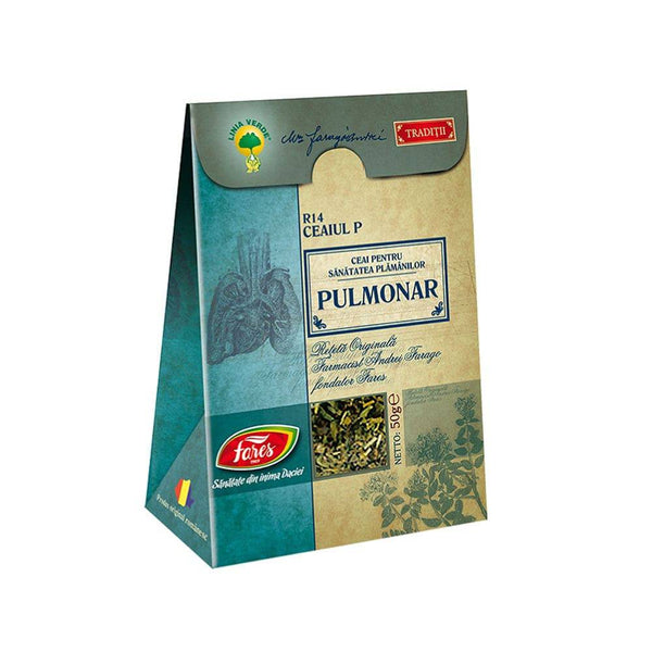 Ceai Pulmonar, R14, 50 g, Fares - Delumani - Magazin Online Romanesc 