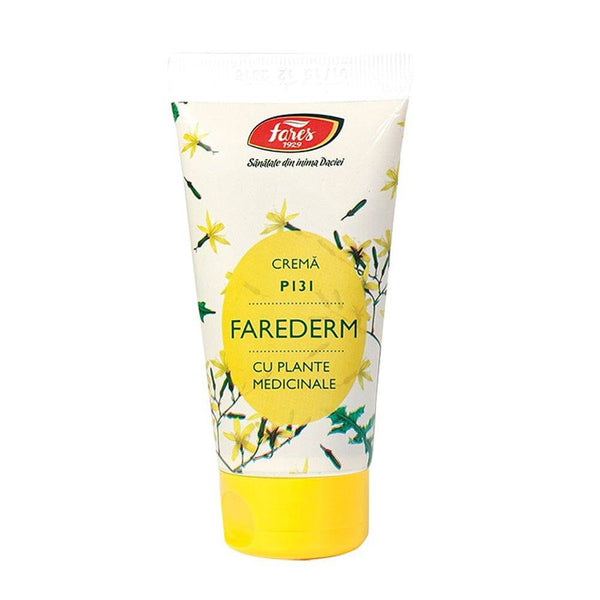 Crema Farederm cu plante medicinale, P131, 50 ml, Fares - Delumani - Magazin Online Romanesc 