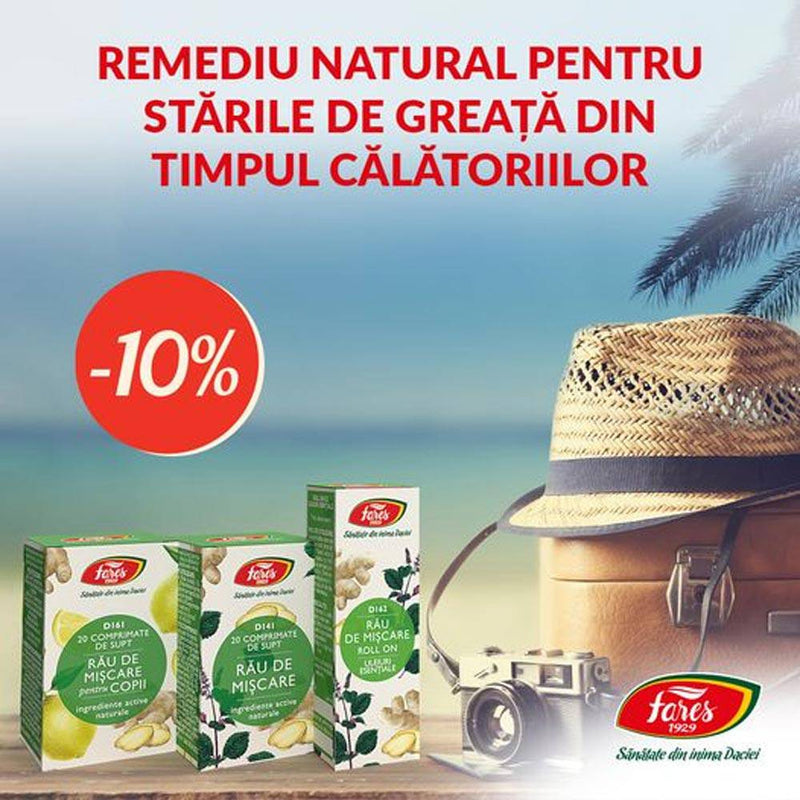 Ulei Rau de Miscare, 5 ml, Fares - Delumani - Magazin Online Romanesc 