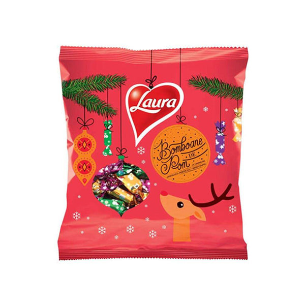Bomboane de pom Craciun (ciocolata, portocale, mere) Laura - Delumani - Magazin Online Romanesc 